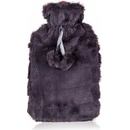 CALME Láhev zahřívací termofor PLUSH 2 l, černá