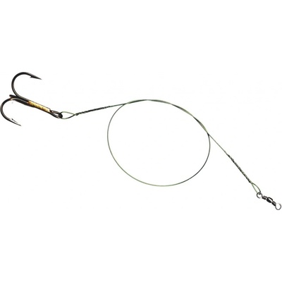 Mistrall lanko s trojháčkem 20cm 7kg VMC Hook 2ks