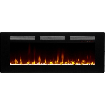 Dimplex Nástěnný krb 1600 W s funkcí topení černý