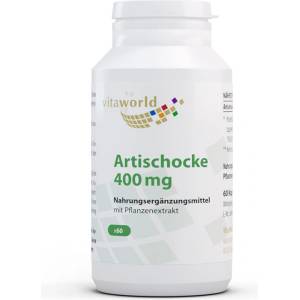 vitaworld Черен дроб и жлъчка - Артишок, 400 mg x 60 капсули (07140460 VW)