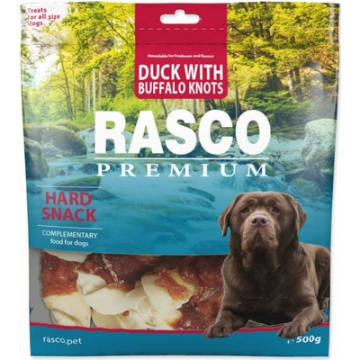 RASCO Premium uzle bůvolí 5 cm s kachním masem 500 g