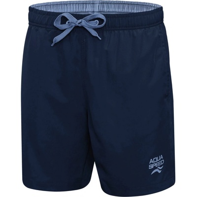 Aqua Speed Man's Swimming Shorts Dylan Navy Blue/Blue Other