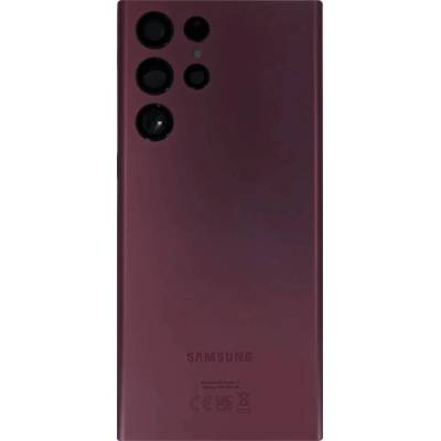 Samsung S908B Galaxy S22 Ultra Kryt Baterie Burgundy (Service Pack)