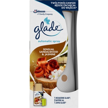 GLADE Automatic Spray Santalové drevo & Jazmín strojček + náplň 269 ml