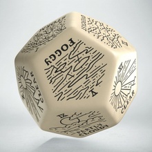 Weather Generator Die: Beige&Black