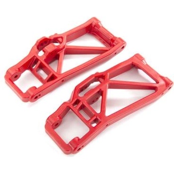 Traxxas долно шаси рамо червено (2)