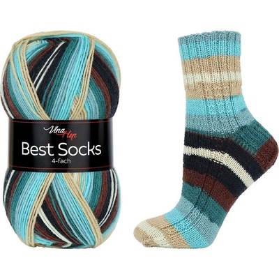 VLNA HEP Best Sock 4-fach 7072