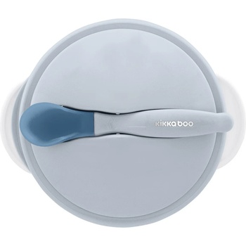 Image 1 of KikkaBoo Купа с термо лъжица Blue (31302040126)