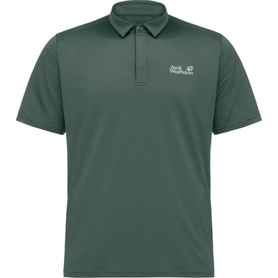 Jack Wolfskin Мъжка поло тениска Jack wolfskin Delgami Polo shirt - Sago Palm (216-3689-0711)