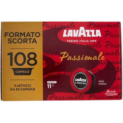 Lavazza kapsule 100 % arabica 108 ks
