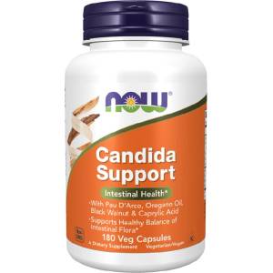 NOW NOW Candida Support, 180 Veg Capsules - fitnesdobavki - 46,74 лв