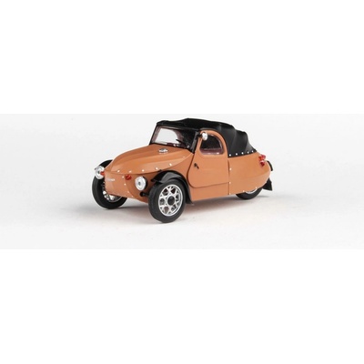 Abrex Velorex 16/350 1966 Béžová/Čierna/Čierna 1:43