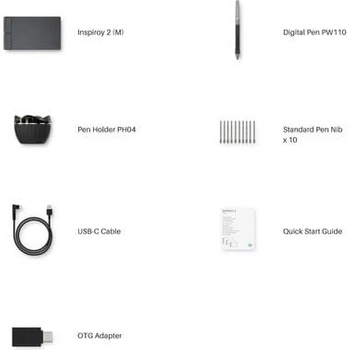 Image 1 of HUION Inspiroy 2 M (H951P)