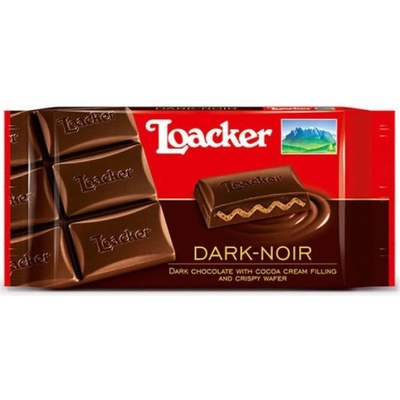 Loacker Черен Шоколад с Какаов Крем и Хрупкава Вафла Loacker 87 г