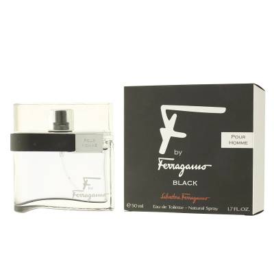 F by Ferragamo Black Eau de Toilette за мъже 50 ml