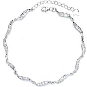 Silenti Jewelry Сребърна гривна "Изисканост
