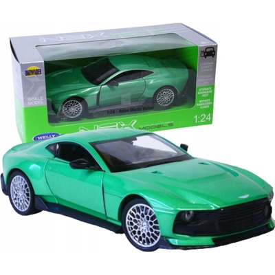 Welly Aston Martin ValorNex zelené kovové auto 1:24