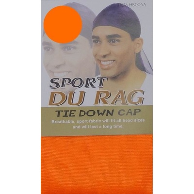 DURAG Šátek Thin Oranžová Blingstar