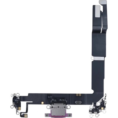 Nabíjací obvod + Flex kábel iPhone 16 Plus – ružový IPH2302