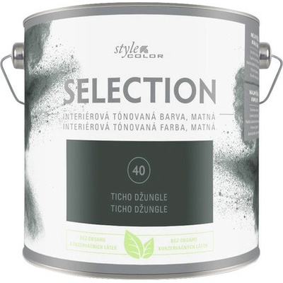 StyleColor Selection 2,5 l Ticho džungle zelená