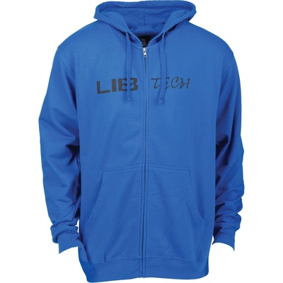 Lib-tech Logo Hooded Zip royal blue