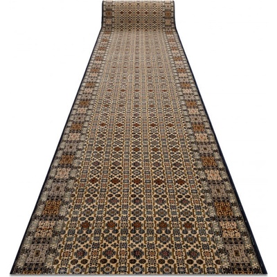 Nej-koberce Keshan 6428/53551 orientální béžový / granátový metráž 90 cm