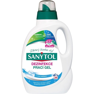 Sanytol dezinfekčný prací gél 1,7 l 34 PD