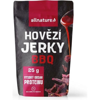 Allnature Beef BBQ Jerky 25 g – Zboží Dáma