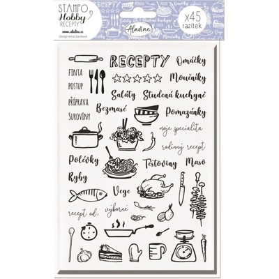 Aladine Razitka StampoHobby moje recepty – Zboží Dáma