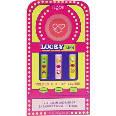I LOVE Lucky Lips подаръчен комплект за устни