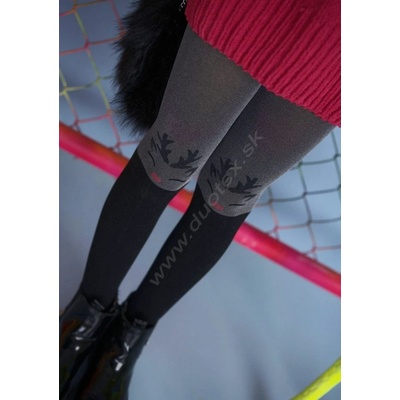Knittex Pančuchové nohavice Rudolf 50 nero