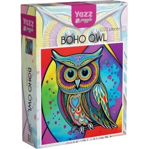 Yazz Пъзел Yazz Puzzle от 1023 части - Бохо сова (3819)