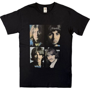 The Beatles White Album Faces (Back Print) Black L Риза (BEATTEE385MB03)