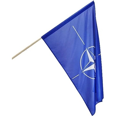 Vlajka NATO 150x100 pro tyč