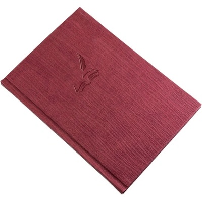 REALSYSTEM Книга за гости REALSYSTEM Fashion A/4 144 страници обикновена бордова 5200-06 (5200-06)