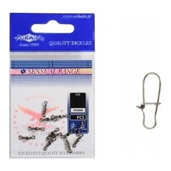 Mikado Rýchloupínacia karabínka veľ.0 10ks HX3070-0E