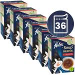 FELIX Soup Original с говеждо, пиле и агнешко 36 x 48 г