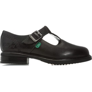 Kickers Детски обувки Kickers Children Lach T-Bar Leather Shoes - Black