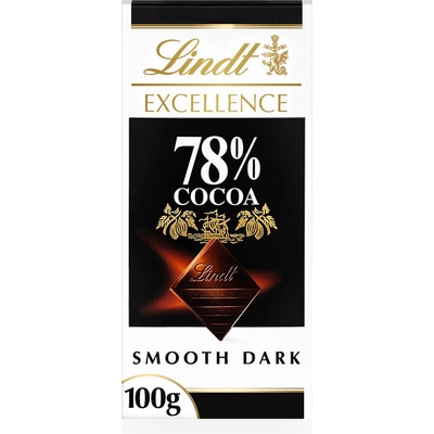 Lindt Excellence 78% extra horká čokoláda 100 g