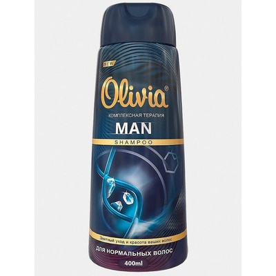 Olivia Man Шампоан за мъже Комплексна терапия, 400мл