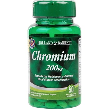 Image 1 of Holland & Barrett Chromium 200 mcg [50 Таблетки]