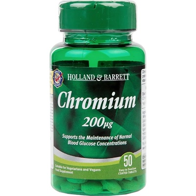Holland & Barrett Chromium 200 mcg [50 Таблетки]