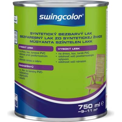Swingcolor bezbarvý lak 750ml