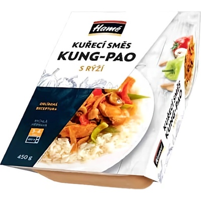 Hamé Kuřecí směs Kung Pao s rýží 450 g