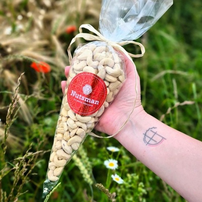 NUTSMAN Dárkový kornout KEŠU W320 300 g