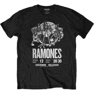 Ramones Belgique Eco Black L Риза (RAECOTS01MB03)