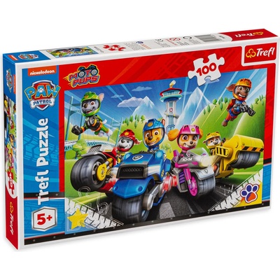 Trefl Пъзел Trefl от 100 части - Приключенията на Пес Патрул (16430)