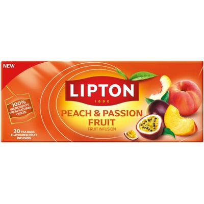 Lipton Čaj broskev maracuja 20 x 2 g