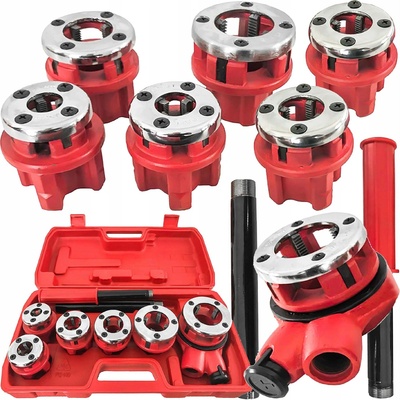 Sada závitníků na trubky 6 ks 1/4-1 1/4", Verke V07514