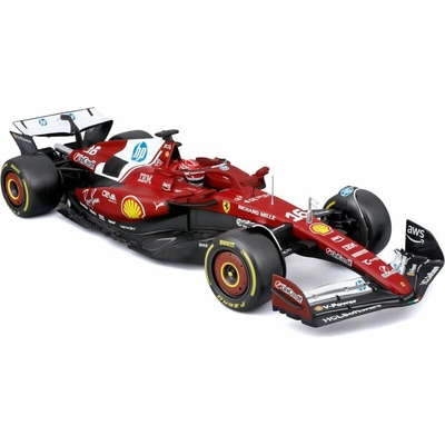 Bburago Bburago – RACE Formula F1 Ferrari SF-25 (2025) s helmou 16 Charles Leclerc 1:18